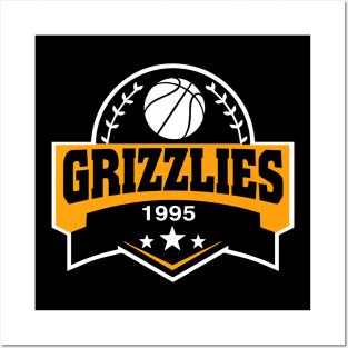 Personalized Basketball Grizzlies Proud Name Vintage Beautiful Posters and Art